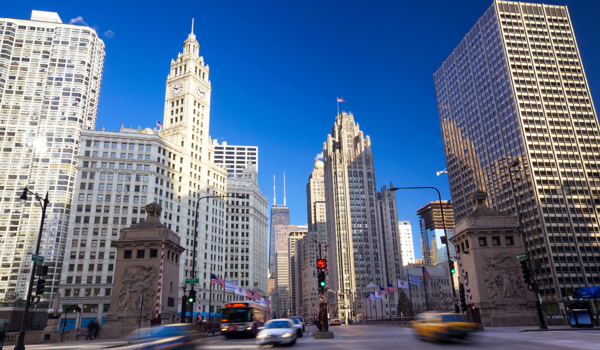 chicago's magnificent mile neighborhood